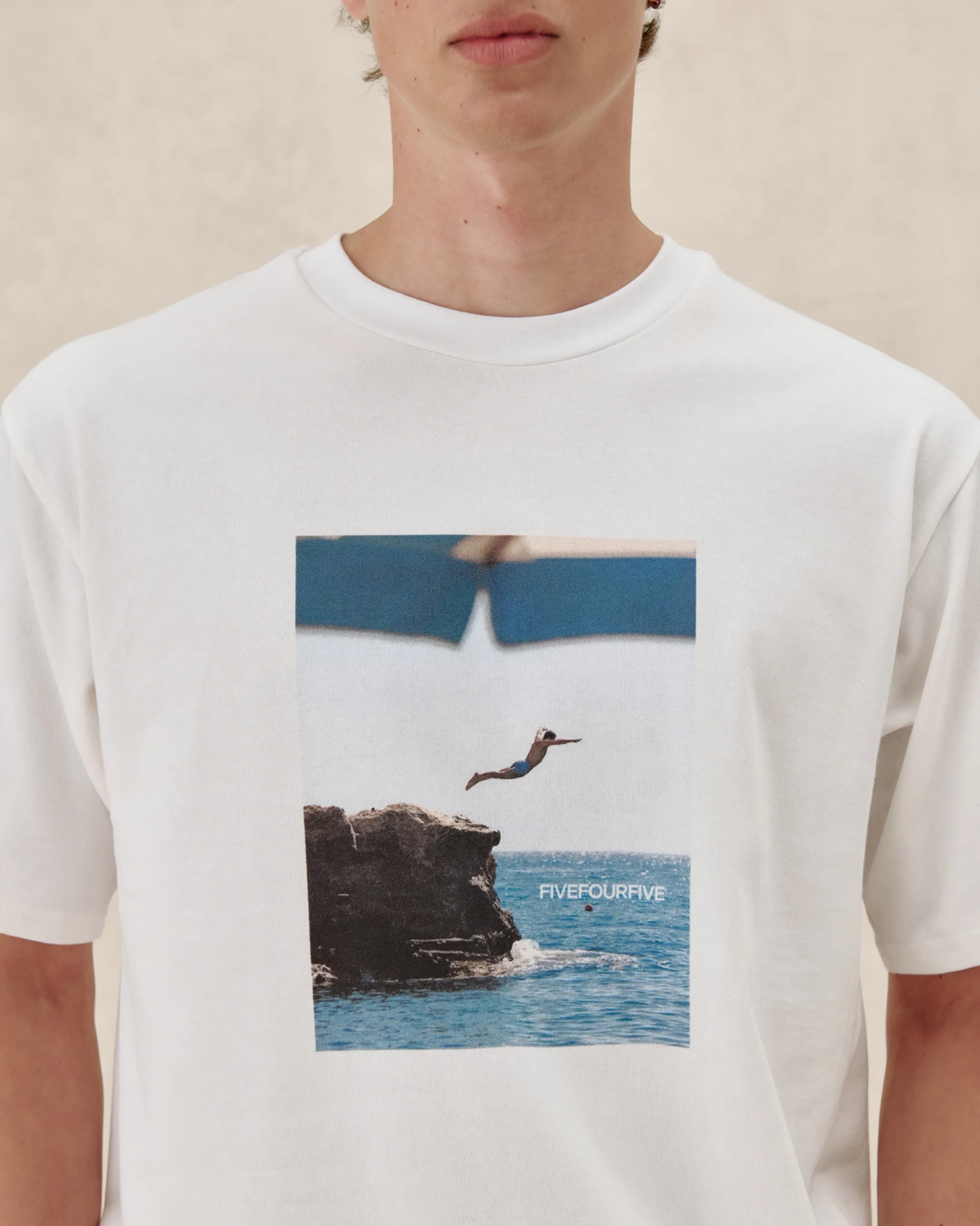 545 Diving Photo Tee sold by Fivefourfive product image thumbnail 4