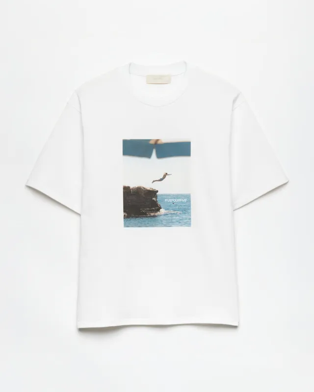 545 Diving Photo Tee made by Fivefourfive