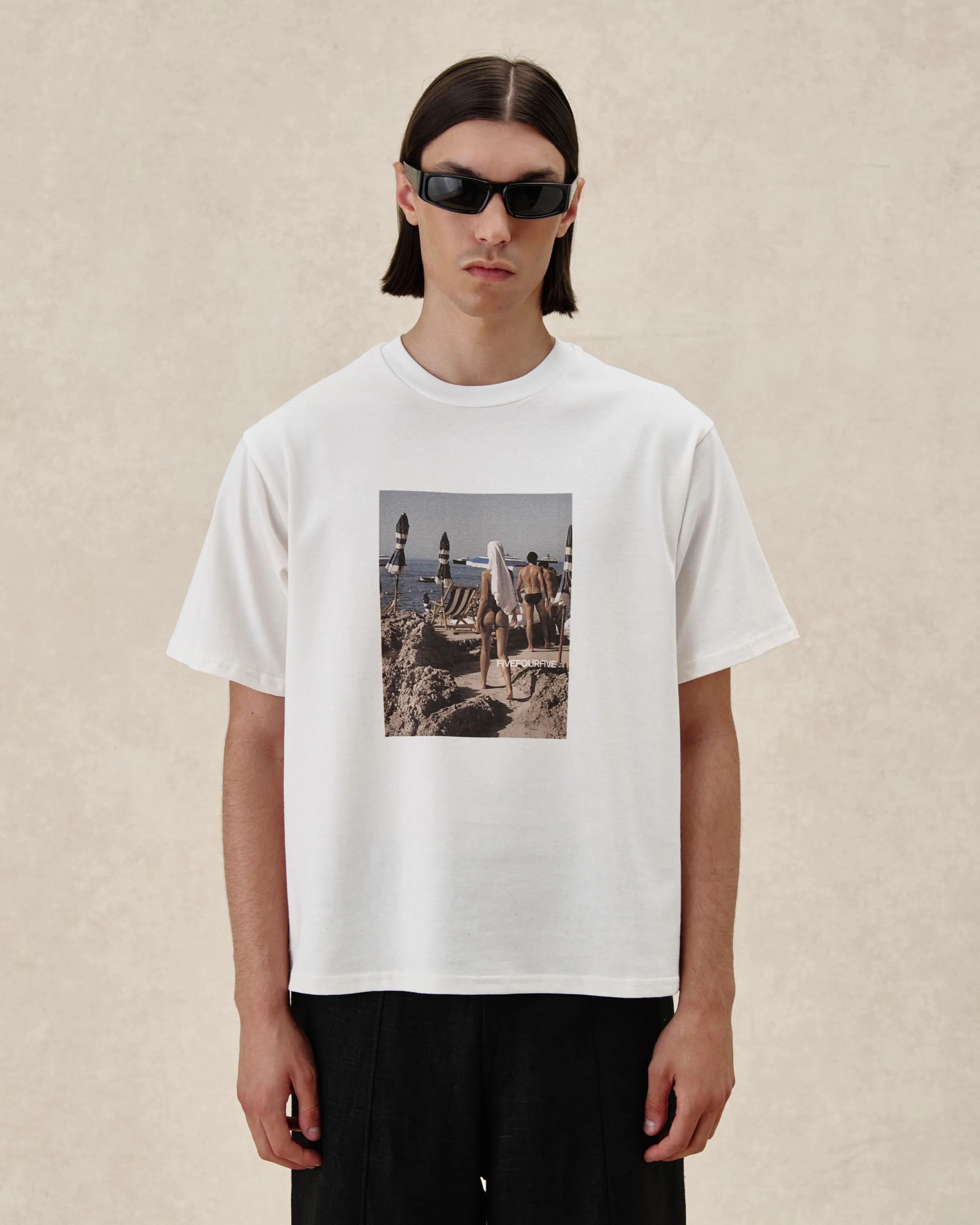 545 Seaside Photo Tee sold by Fivefourfive product image thumbnail 3