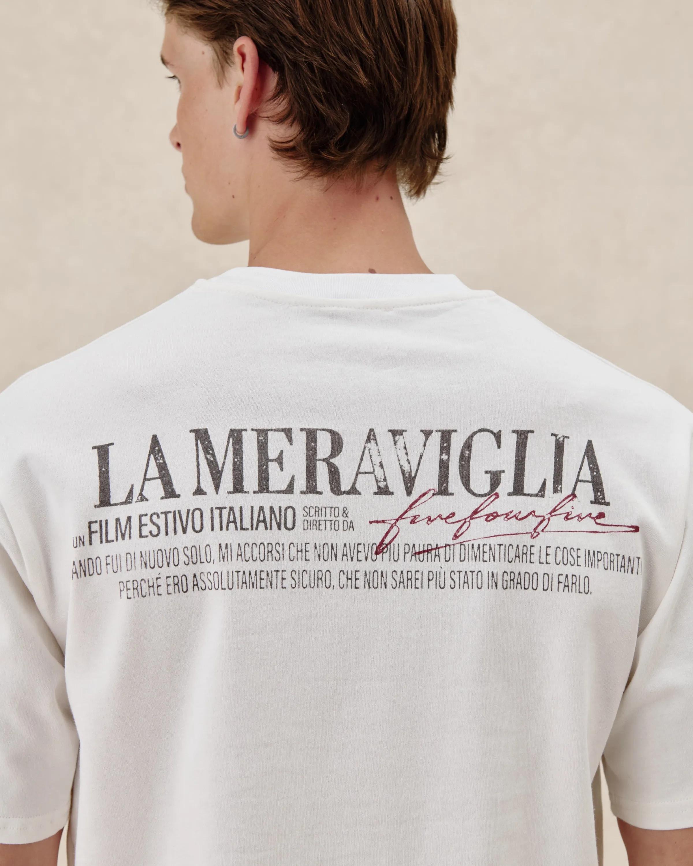545 La Meraviglia Tee sold by Fivefourfive product image thumbnail 5