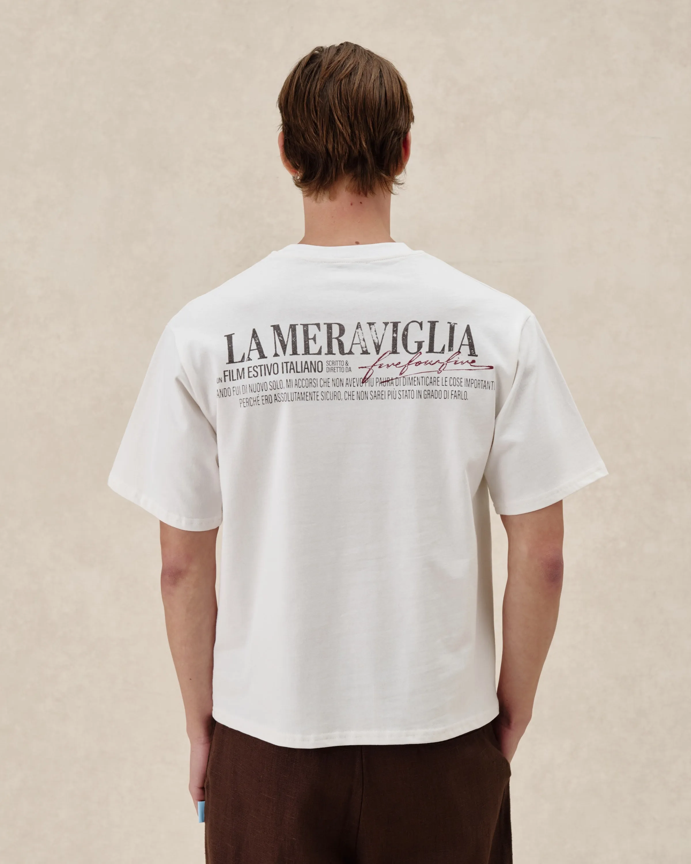 545 La Meraviglia Tee sold by Fivefourfive product image thumbnail 4
