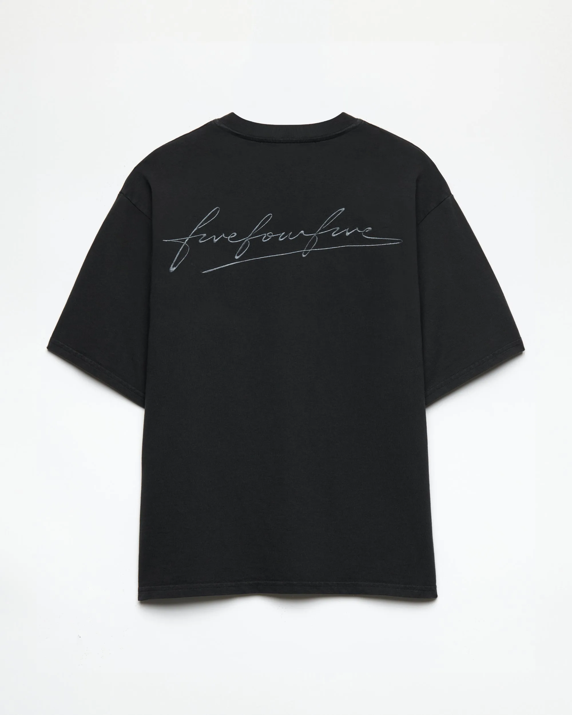 545 Embroidered Logo Tee sold by Fivefourfive