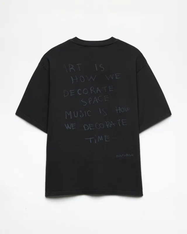 545 Art & Music Tee made by Fivefourfive