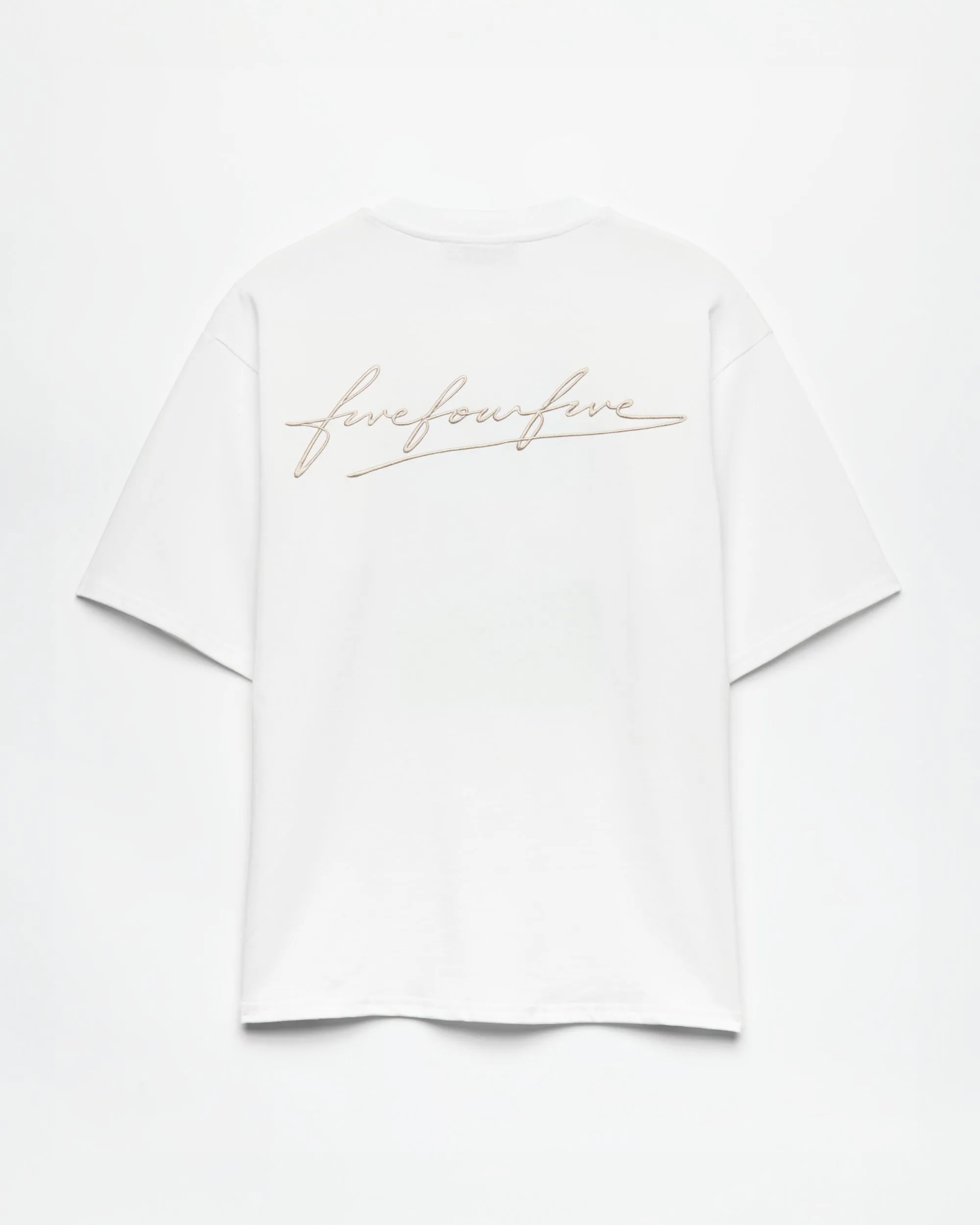545 Embroidered Logo Tee sold by Fivefourfive