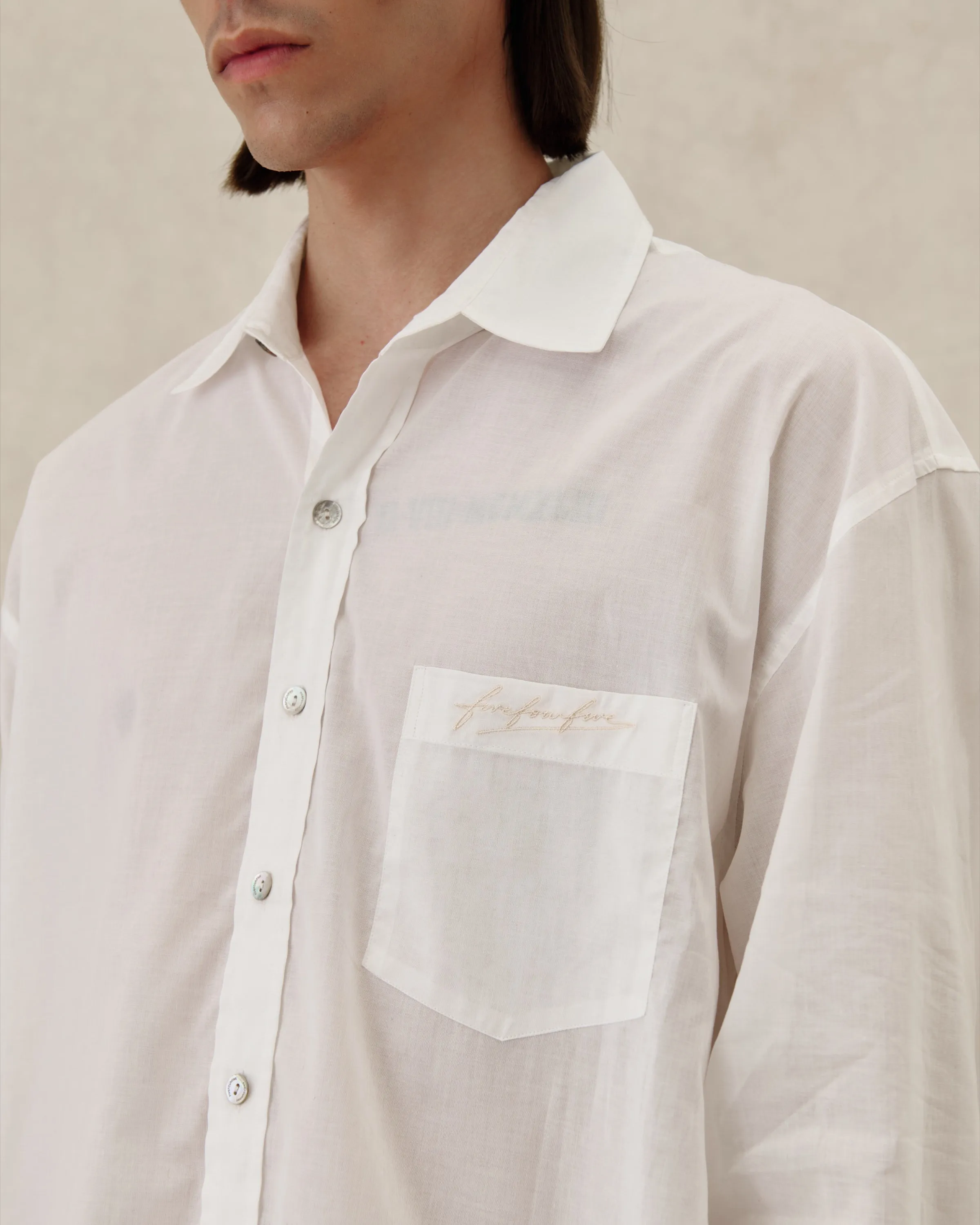 545 Ultralight Logo Shirt sold by Fivefourfive product image thumbnail 5