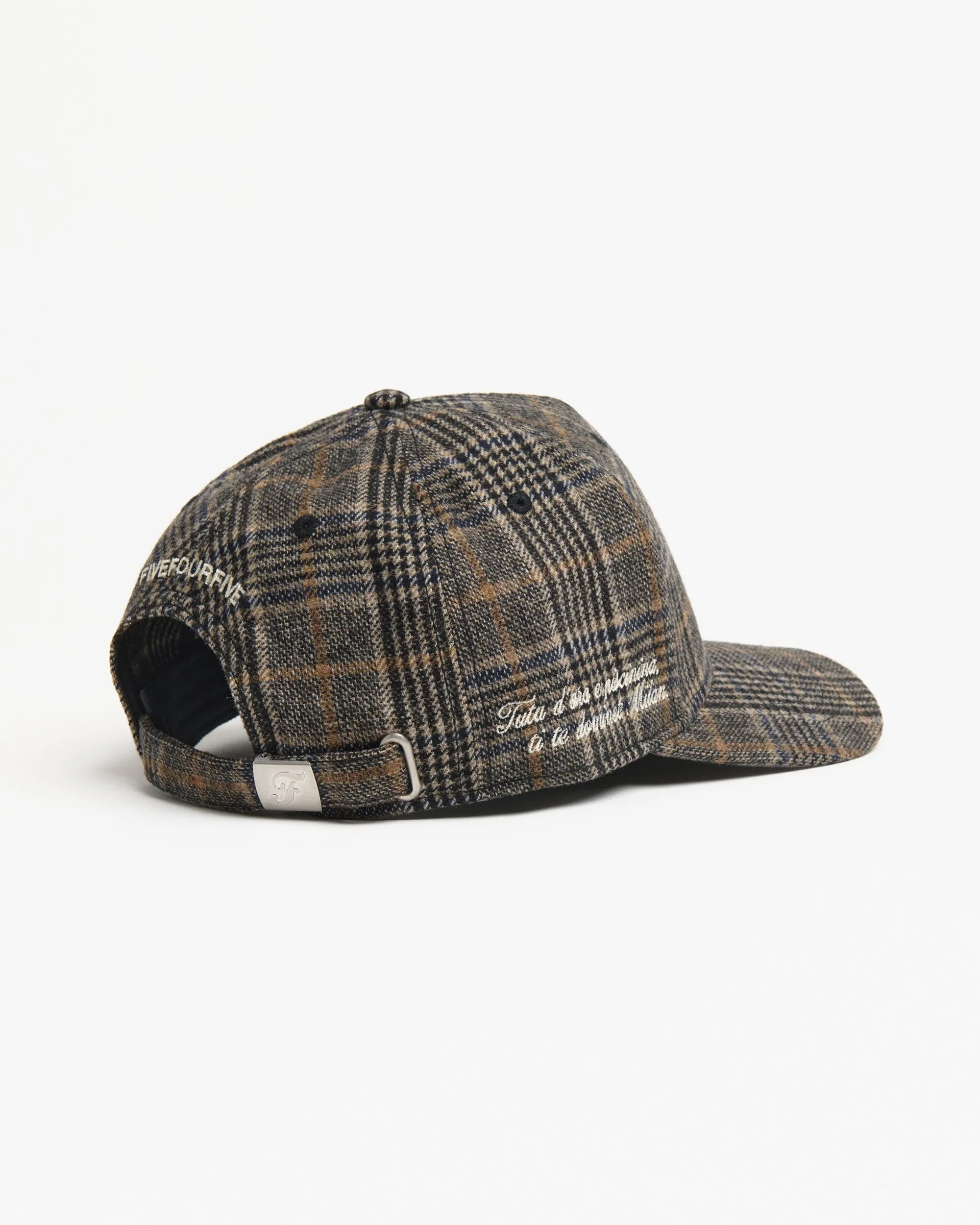 545 Tartan Wool Cap sold by Fivefourfive product image thumbnail 2