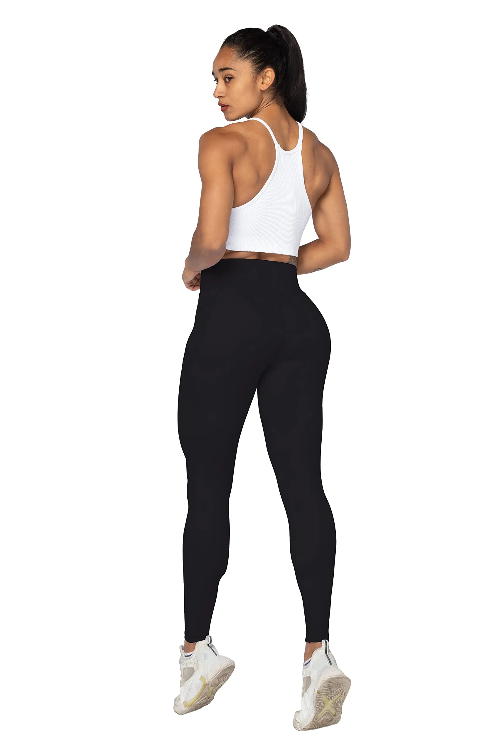 No Front Seam Workout Leggings for Women with Pockets sold by Sunzel product image thumbnail 3