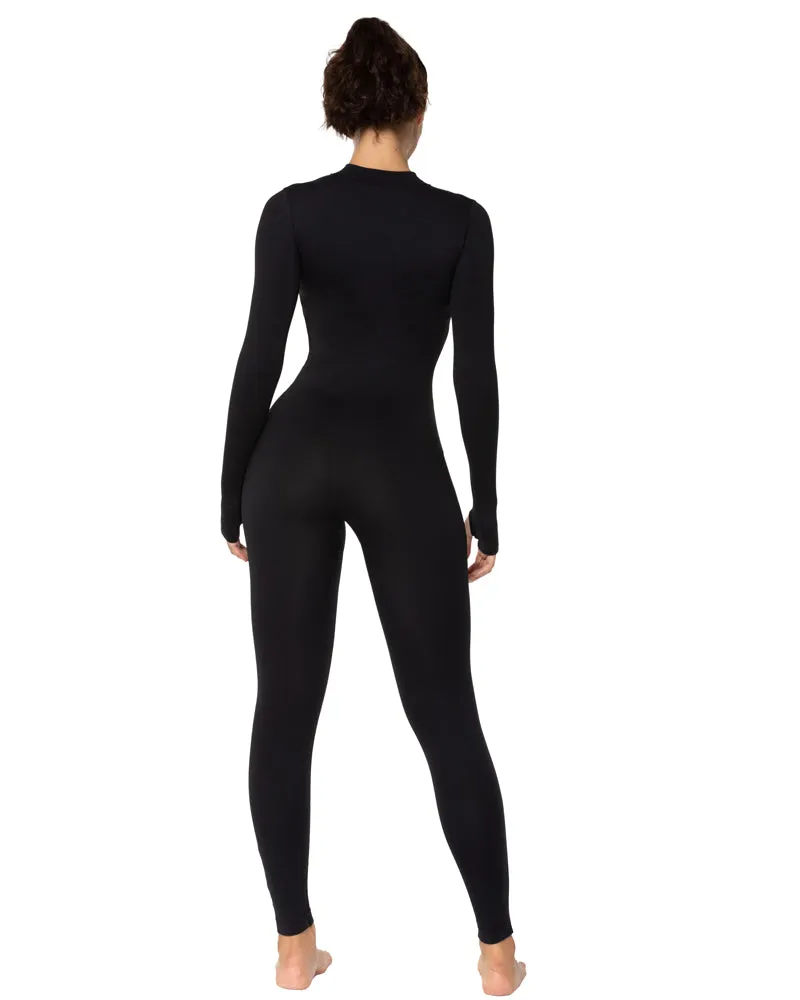 25" Women's Long Sleeve Bodycon Zip Jumpsuits sold by Sunzel product image thumbnail 4