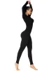 28" Striped Casual Yoga Sports Zip Jumpsuit sold by Sunzel