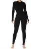 28" Striped Casual Yoga Sports Zip Jumpsuit sold by Sunzel