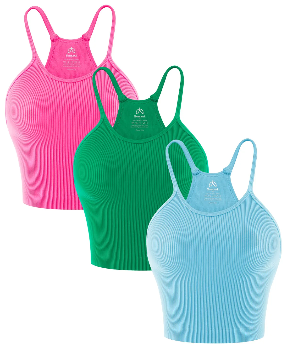 Crop Ribbed Tank Tops sold by Sunzel product image thumbnail 5