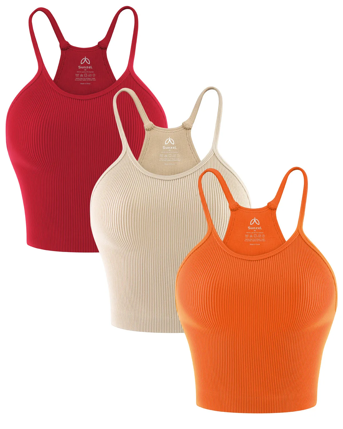 Crop Ribbed Tank Tops sold by Sunzel product image thumbnail 3
