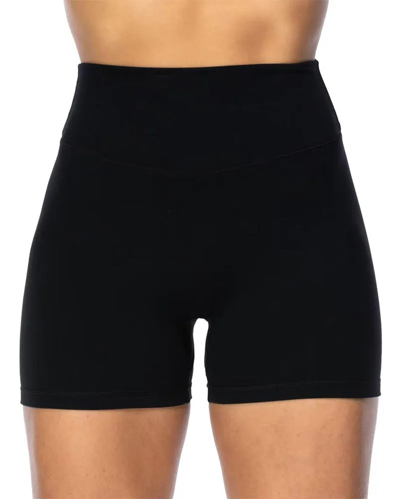 Sunzel Women's Invisible Butt Scrunch Shorts, High Waisted Biker Shorts, Gym Workout Yoga Running Shorts with Tummy Control sold by Sunzel product image thumbnail 3
