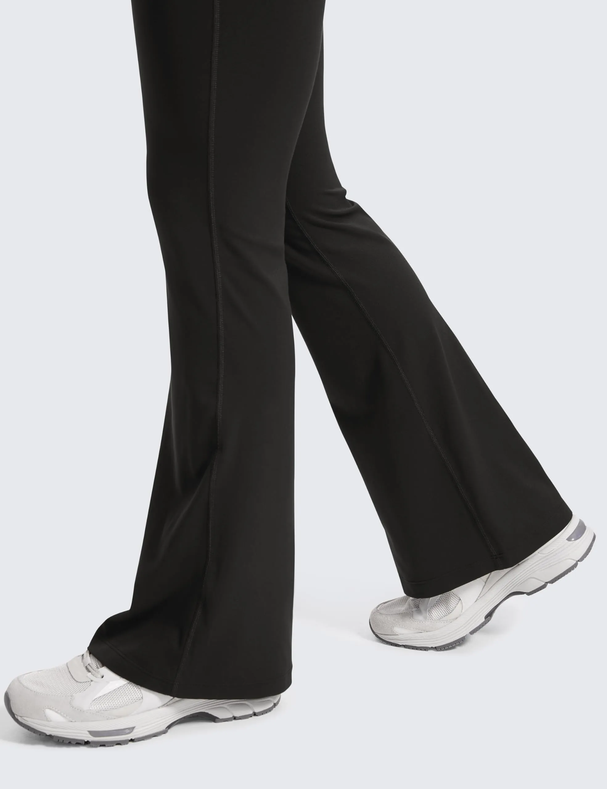 Sunzel Maternity Flare Leggings Yoga Bell Bottom Pants Pregnancy Wide Waistband Stretchy Workout Leggings for Women Pre Postpartum Support sold by Sunzel product image thumbnail 5