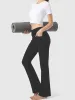Sunzel High-Waisted Yoga Bootcut Pants with Side Pocket Stretchy Women's Workout Leggings Comfortable Flexible for Gym Running sold by Sunzel