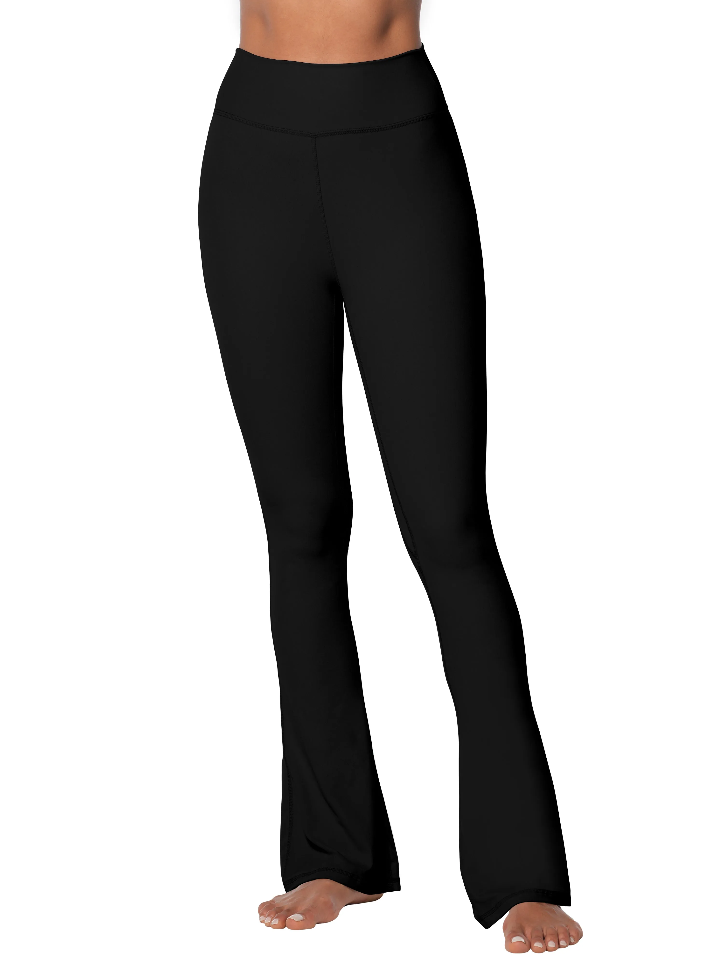Funidos High-Waisted Yoga Pants Flare Leggings with Tummy Control No Front Seam Workout Fitness sold by Sunzel product image thumbnail 2