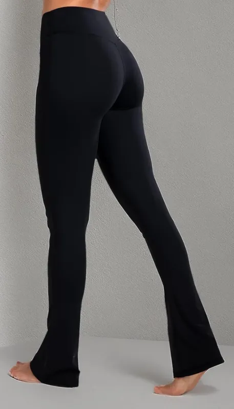 Sunzel High Waist Mini Flared Leggings for Women, Tummy Control Casual Flare Yoga Pants for Yoga Workout Gym made by Sunzel