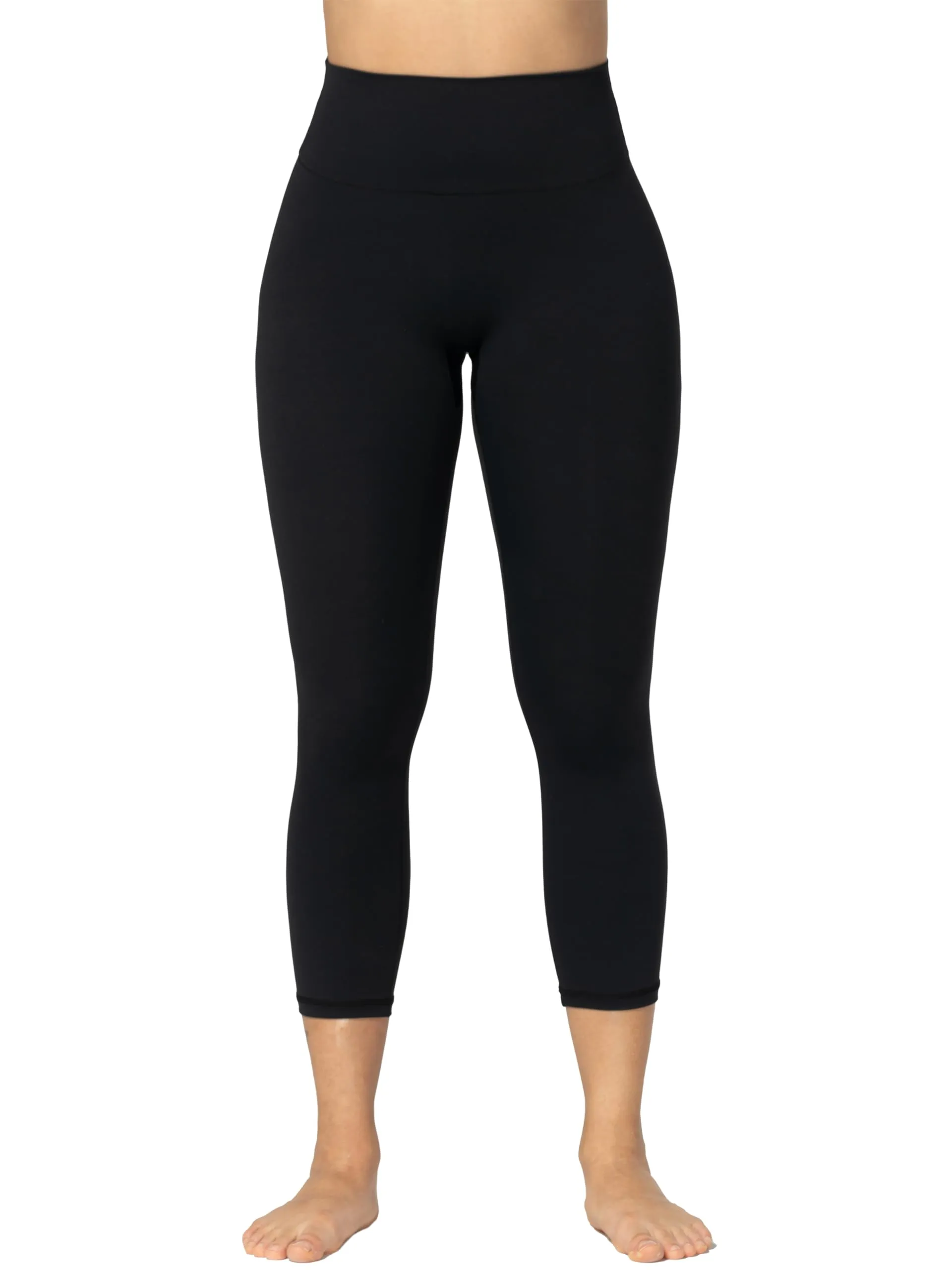 Sunzel Sunzfly Capri Leggings with Invisible Butt Scrunch, High Waisted Soft Cropped Workout Gym Yoga Pants with Tummy Control sold by Sunzel product image thumbnail 3