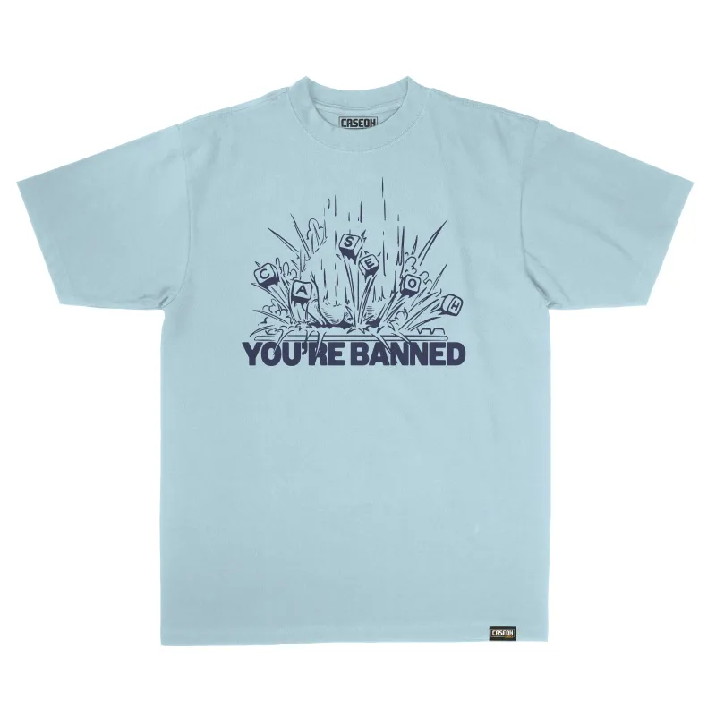 CaseOh's You're Banned Tee sold by Caseoh Games