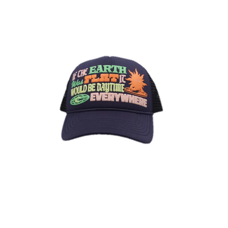 CaseOh Flat Earth Trucker Hat made by Caseoh Games