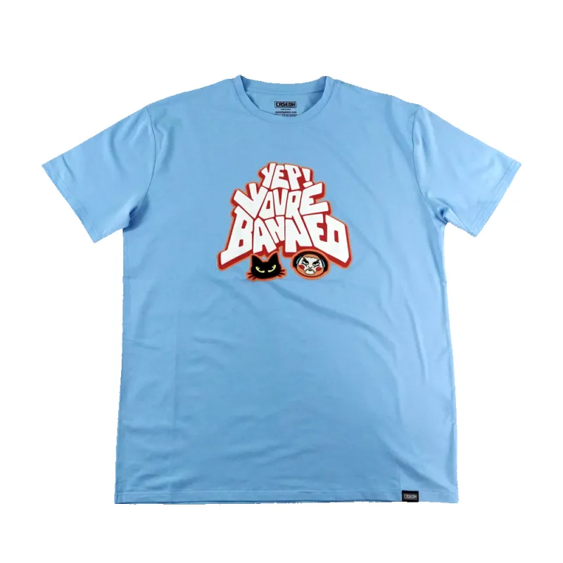 CaseOh's Yep, You're Banned Tee made by Caseoh Games