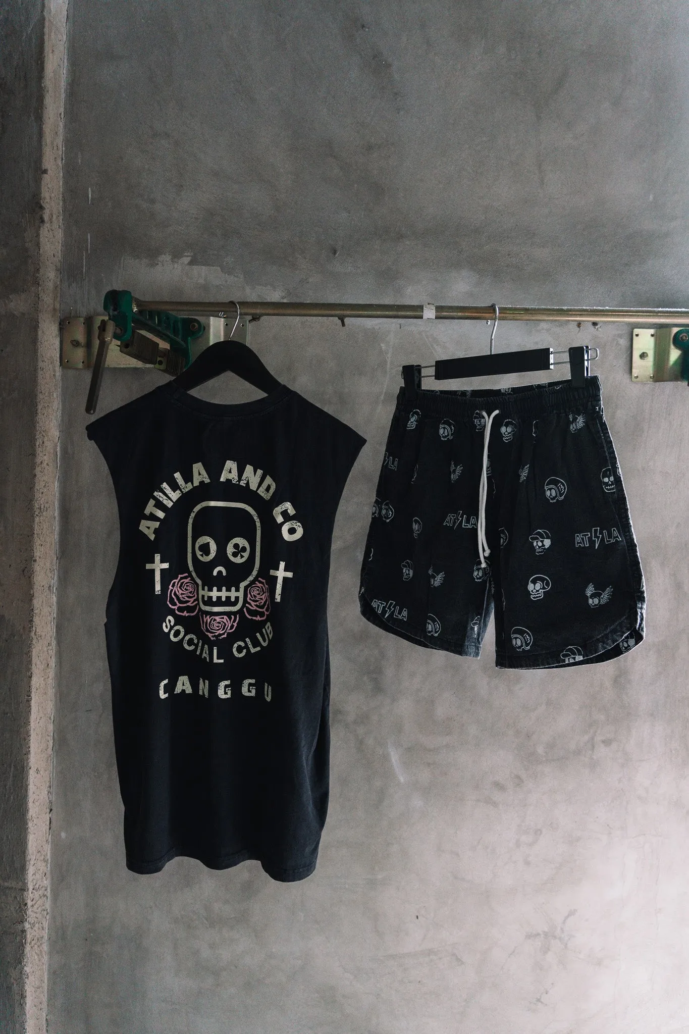 SKULL SOCIAL CLUB TANK sold by Atilla & Co product image thumbnail 3