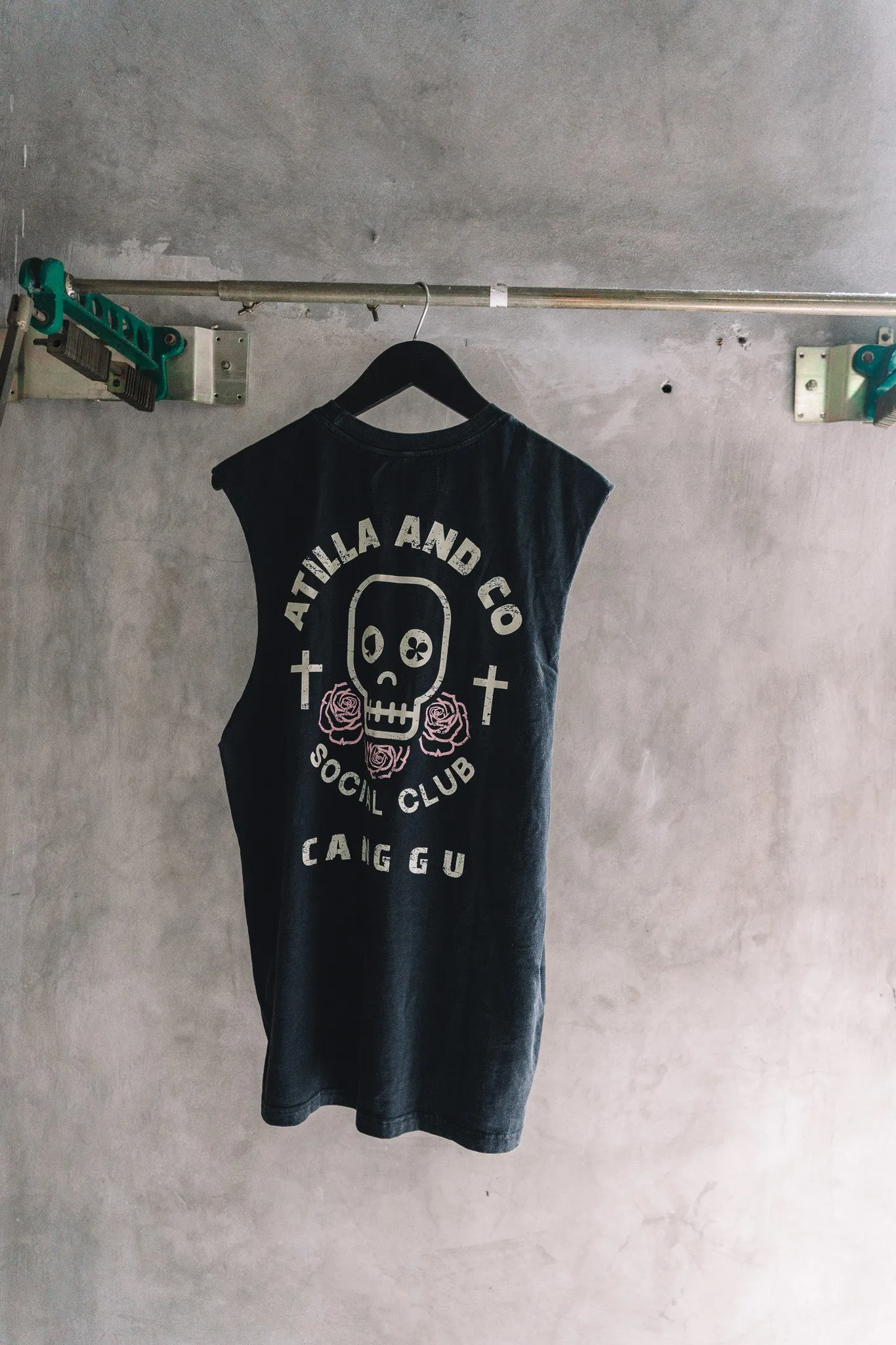 SKULL SOCIAL CLUB TANK sold by Atilla & Co