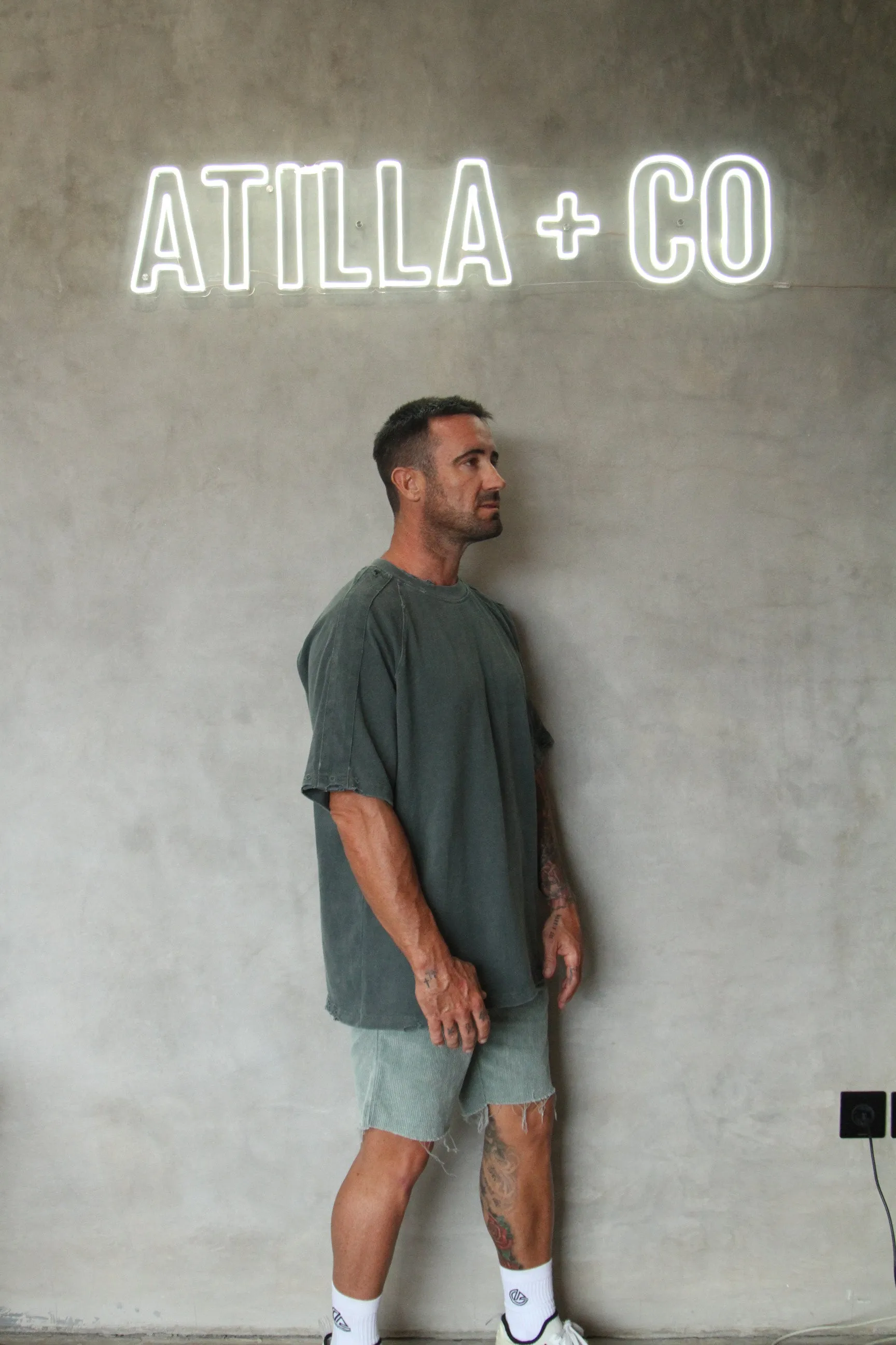 VINTAGE TRASHED TRACKS TEE sold by Atilla & Co product image thumbnail 5