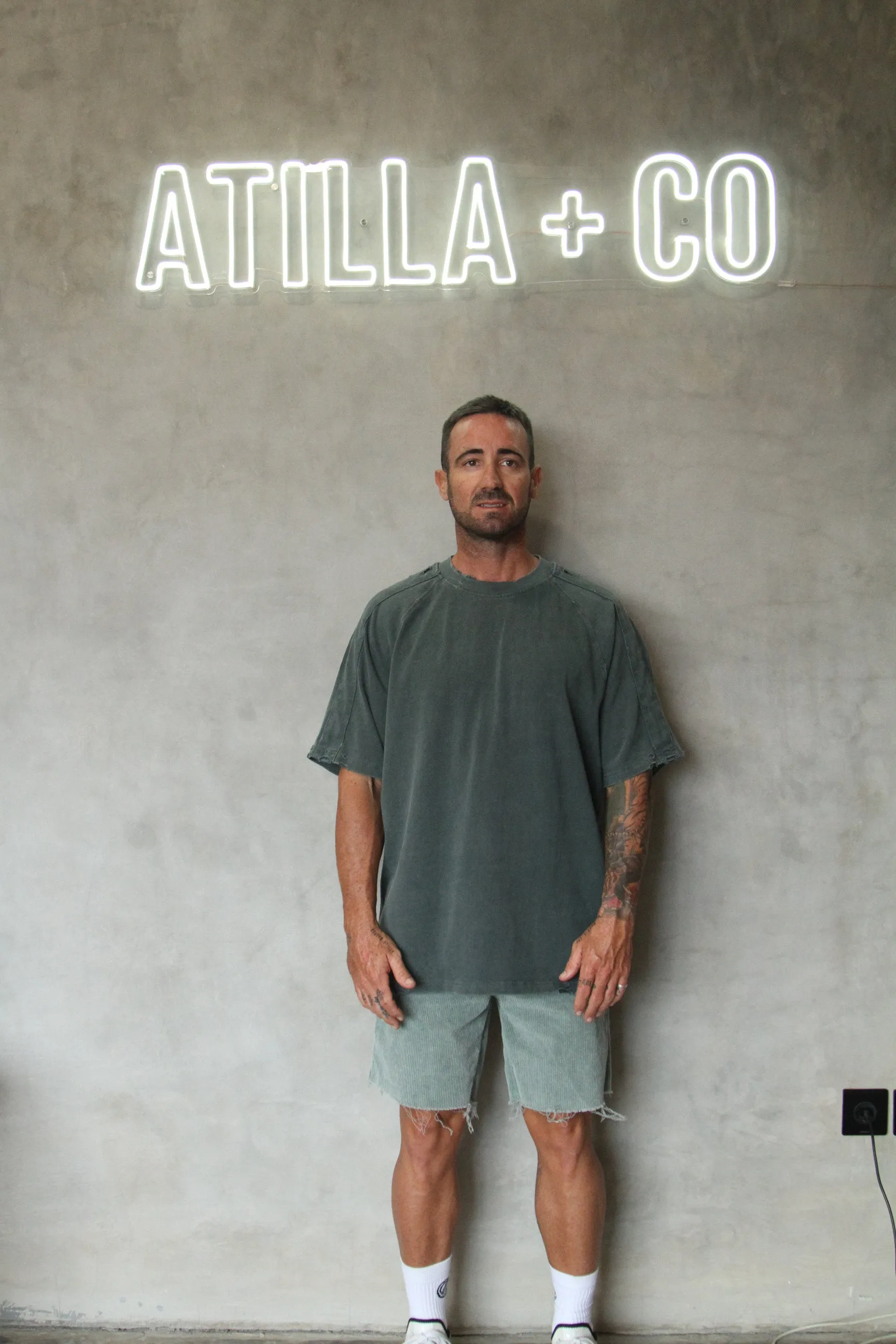 VINTAGE TRASHED TRACKS TEE sold by Atilla & Co product image thumbnail 4