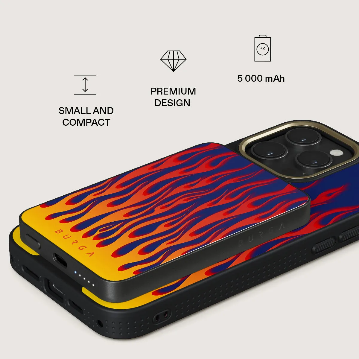 Tribal - Magnetic Power Bank sold by burga product image thumbnail 2