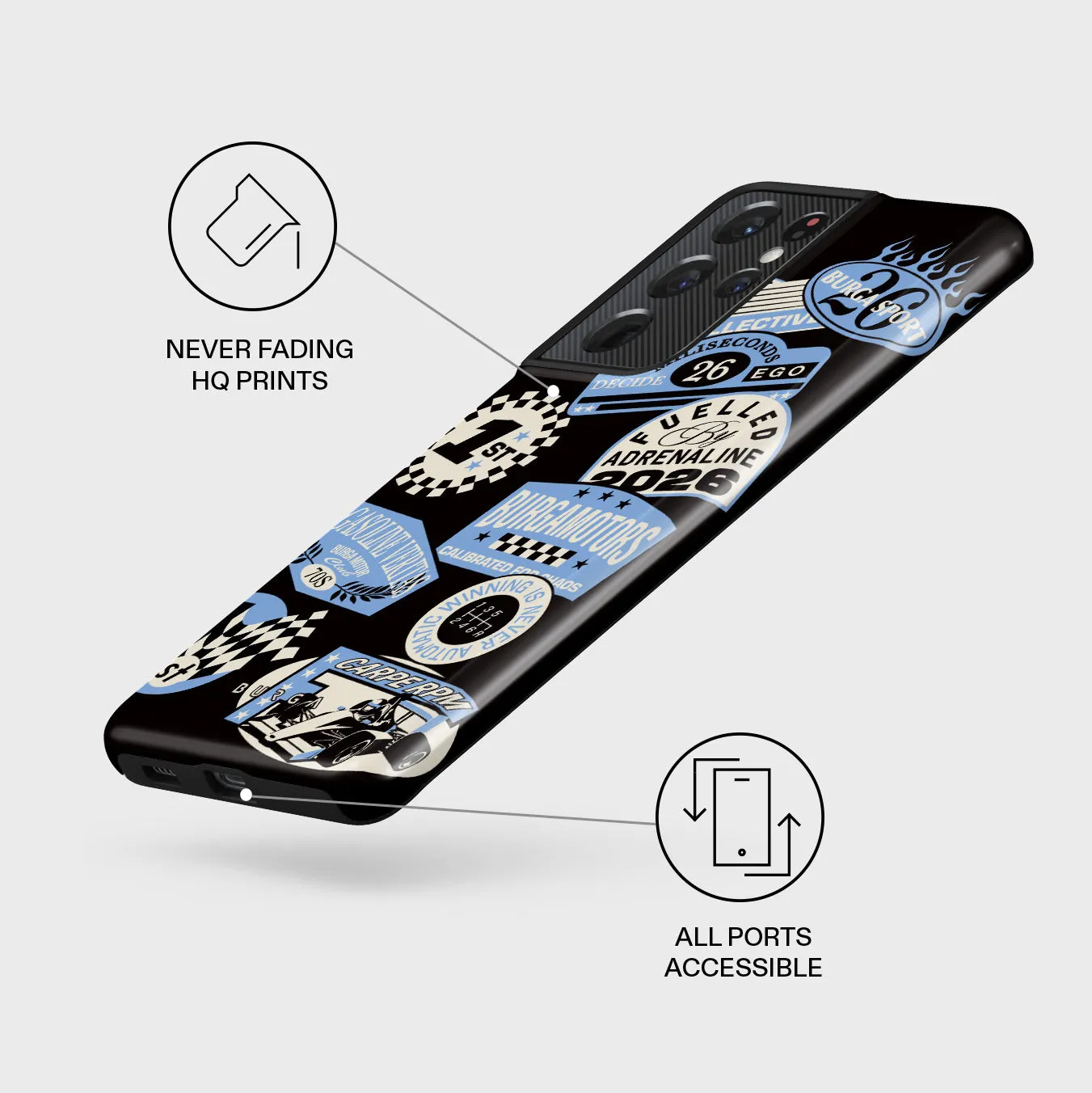 Finish Line - Samsung Galaxy S21 Ultra Case sold by burga product image thumbnail 3