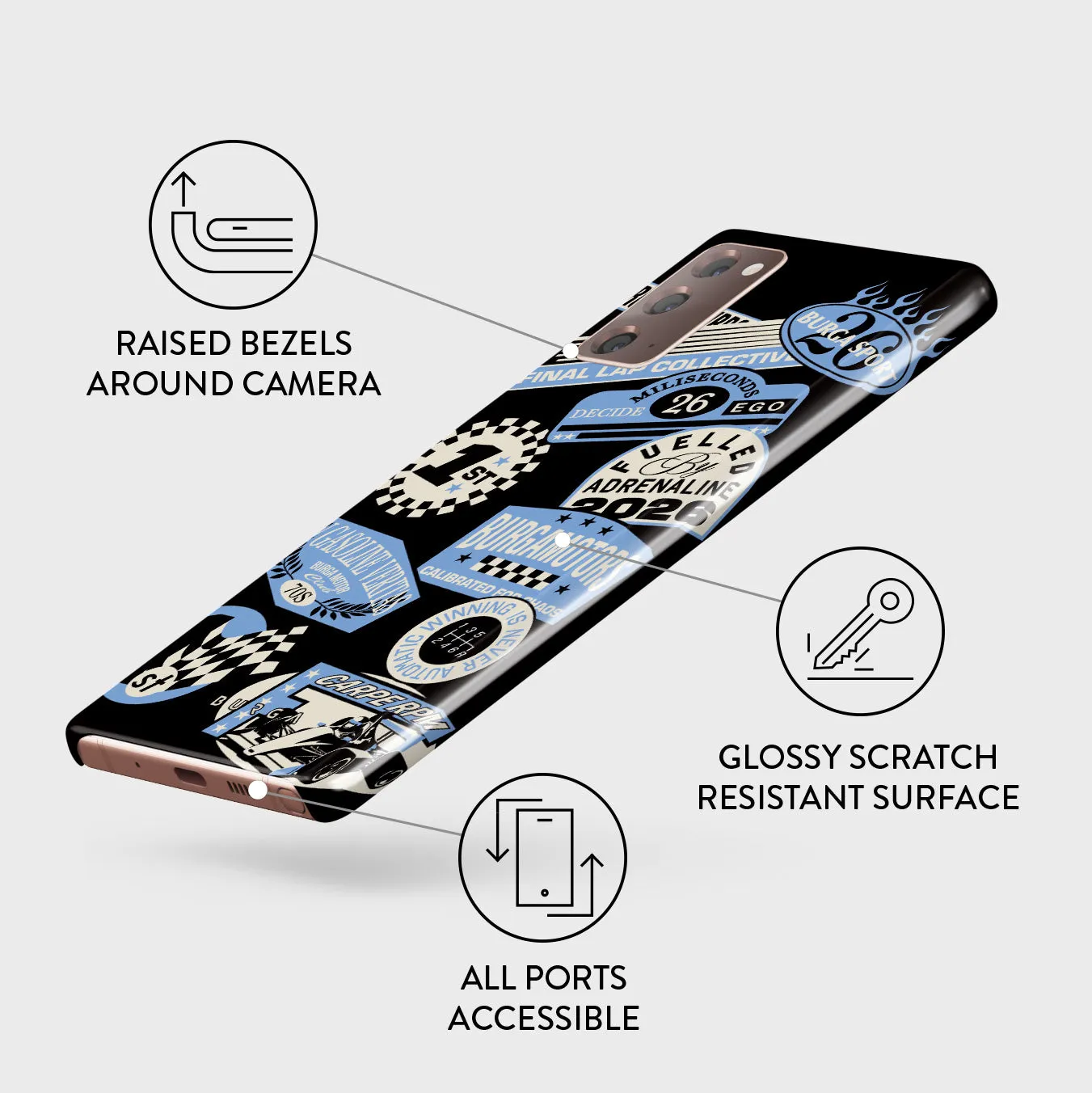 Finish Line - Samsung Galaxy Note 20 4G / 5G Case sold by burga product image thumbnail 3