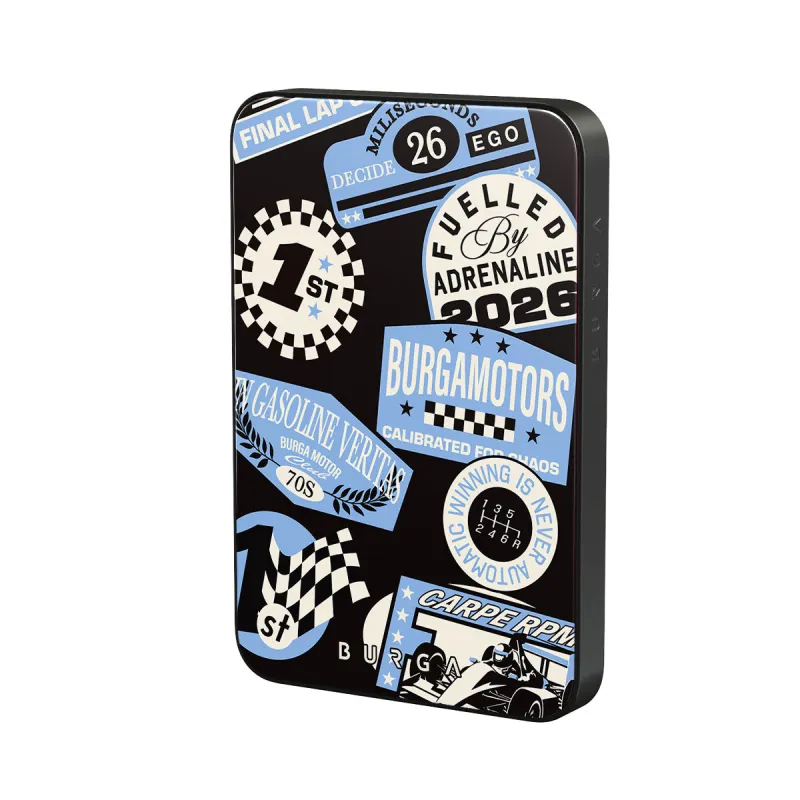 Finish Line - Magnetic Power Bank made by burga