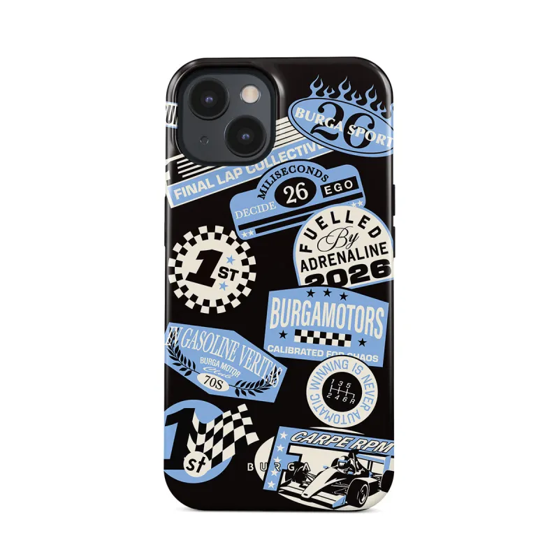 Finish Line - iPhone 15 Plus Case made by burga