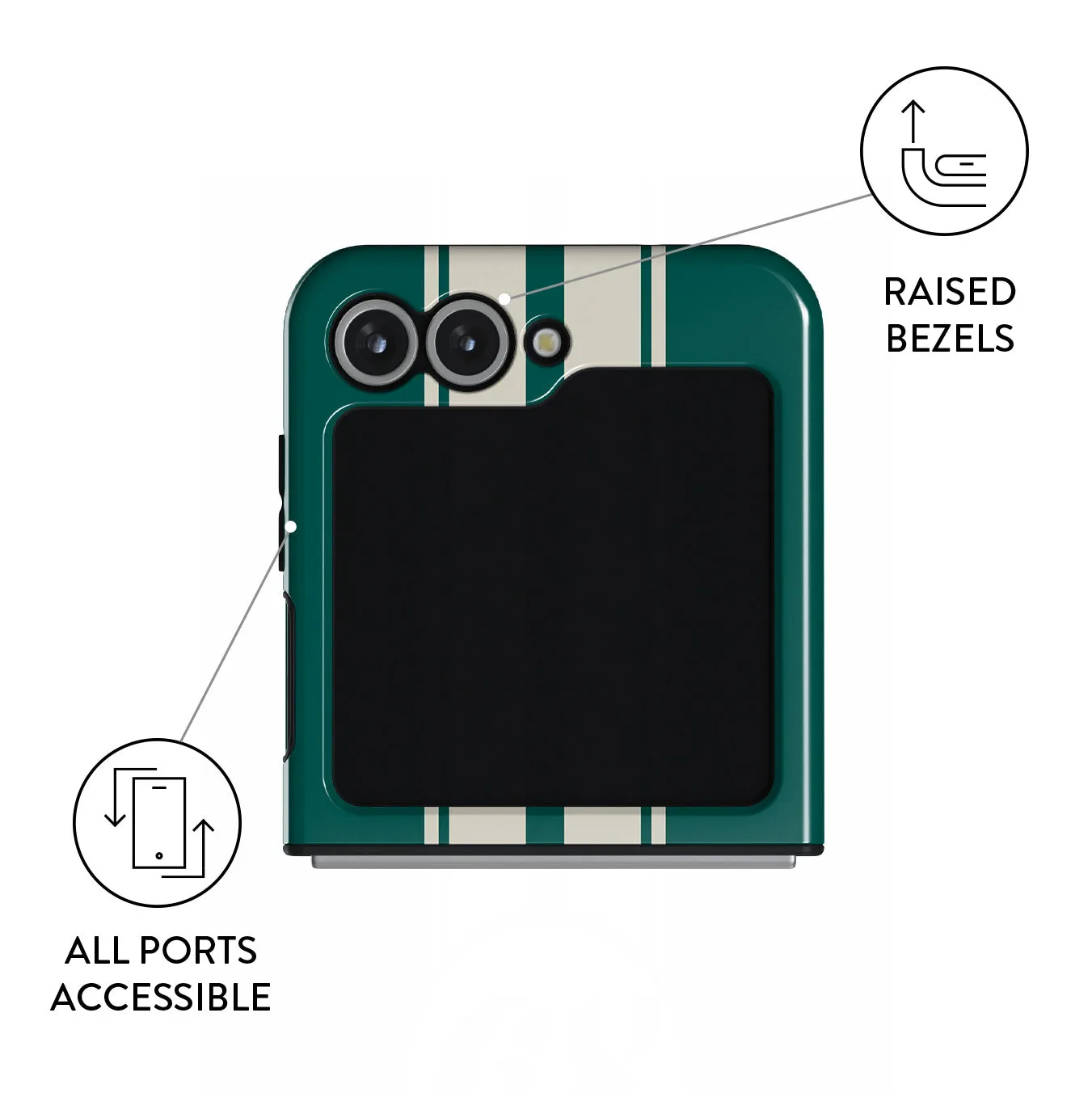 Classic Racing - Samsung Galaxy Z Flip 7 FE Case sold by burga product image thumbnail 3