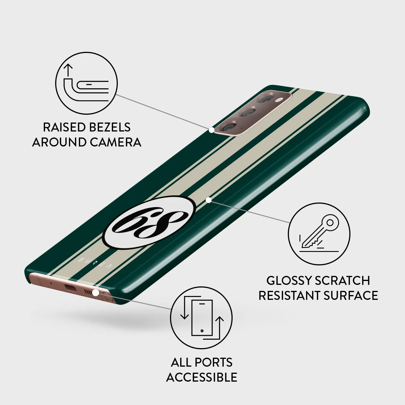 Classic Racing - Samsung Galaxy Note 20 4G / 5G Case sold by burga product image thumbnail 3