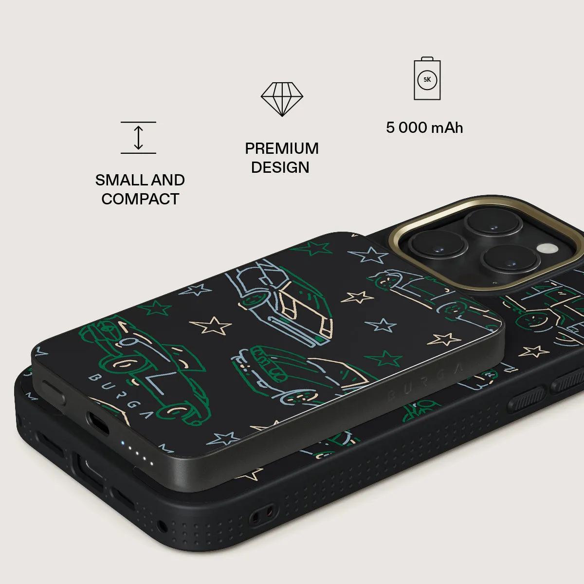 Big Dreams - Magnetic Power Bank sold by burga product image thumbnail 2