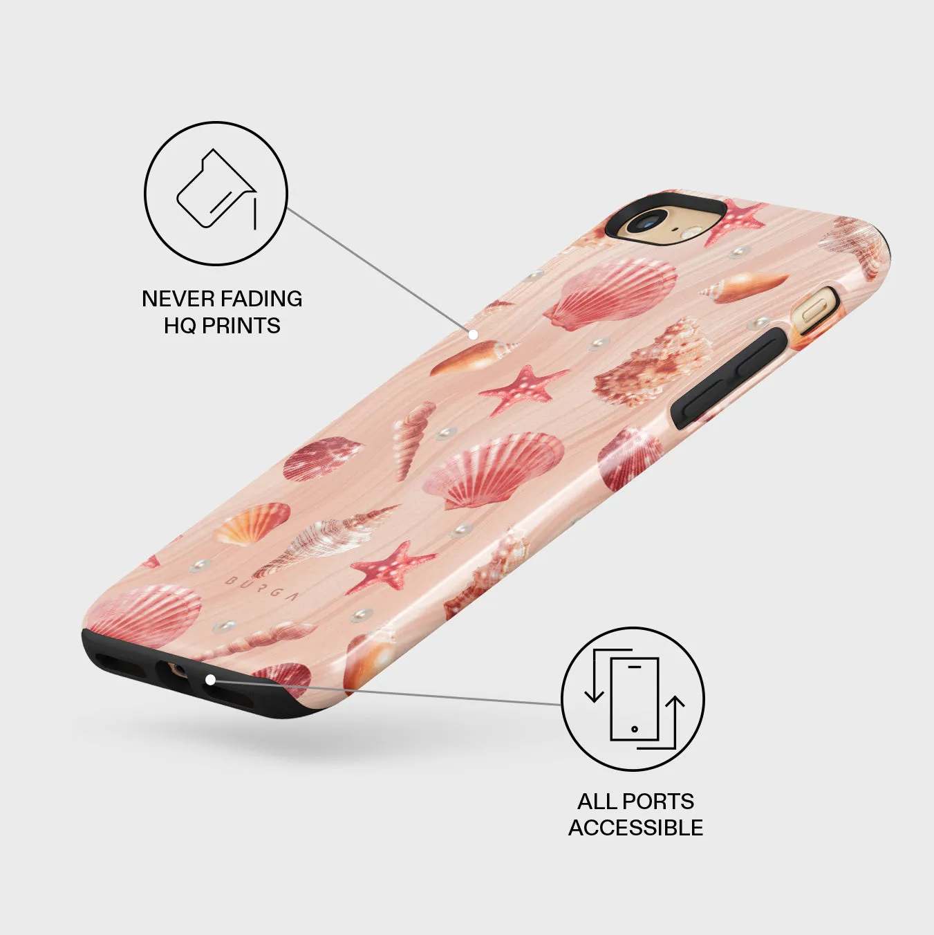 Seashells - iPhone SE (2022) Case sold by burga product image thumbnail 3