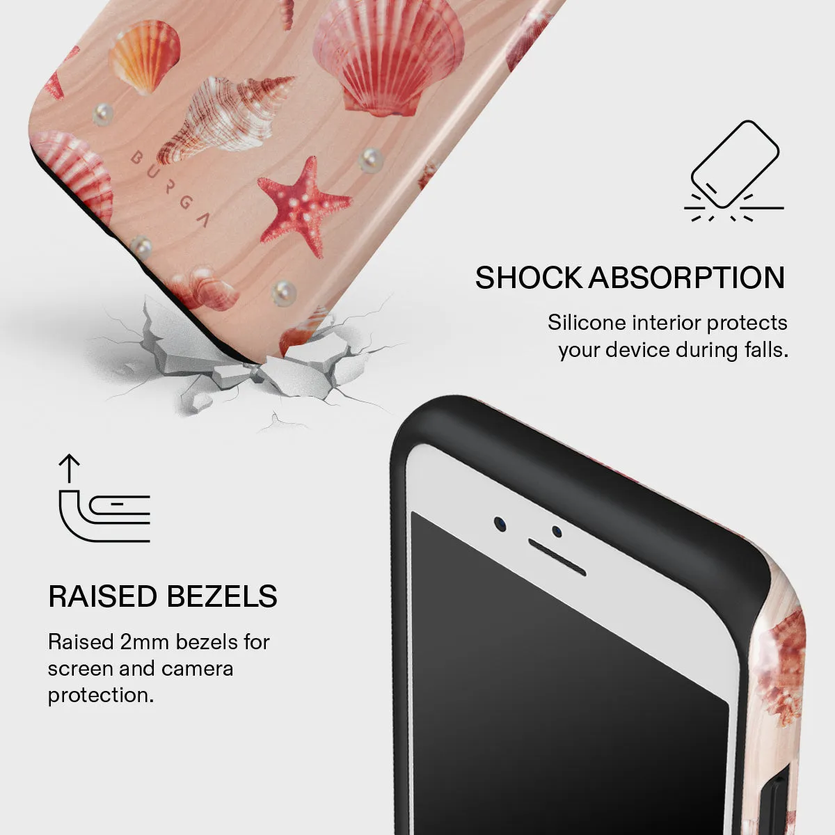 Seashells - iPhone SE (2022) Case sold by burga product image thumbnail 4
