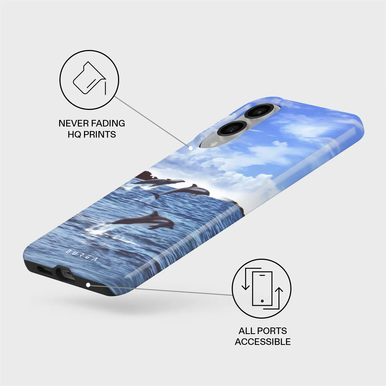 Retro Splash - Samsung Galaxy S25 Edge Case sold by burga product image thumbnail 3