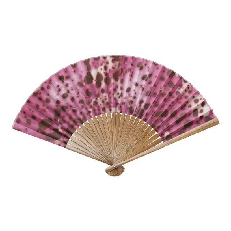 Orchid - Hand Fan made by burga