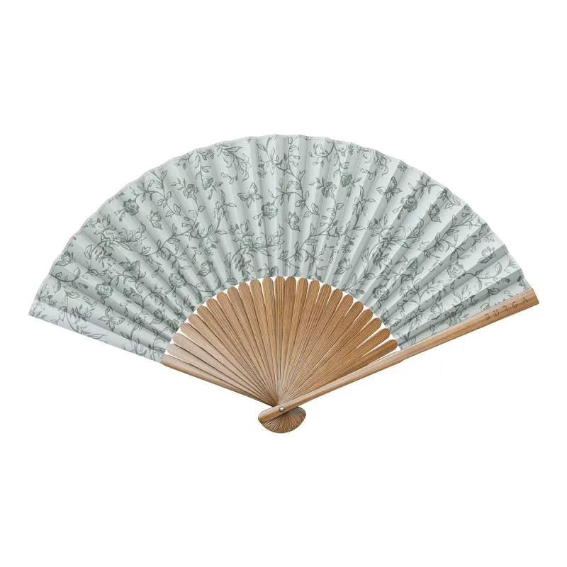 Lost In Thought - Hand Fan made by burga