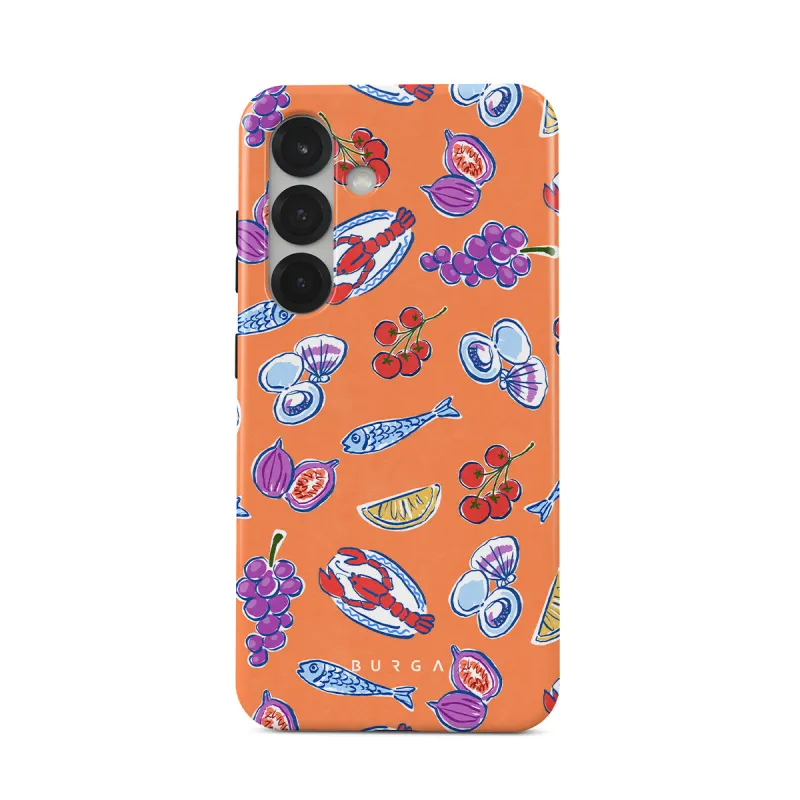 Sunset Dinner - Samsung Galaxy S25 Case made by burga