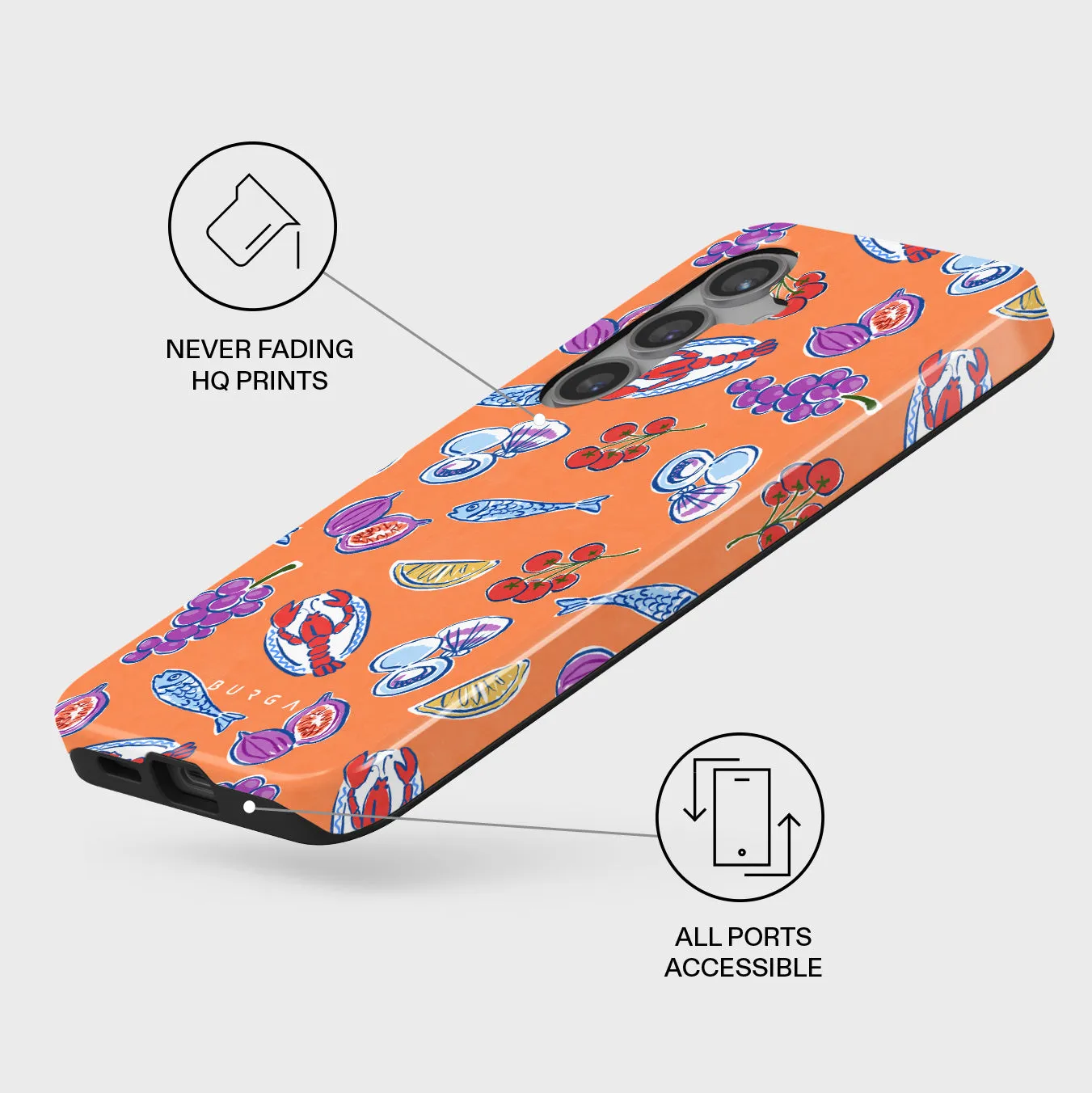 Sunset Dinner - Samsung Galaxy S24 Case sold by burga product image thumbnail 3