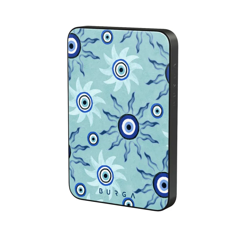 Blue Gaze - Magnetic Power Bank made by burga