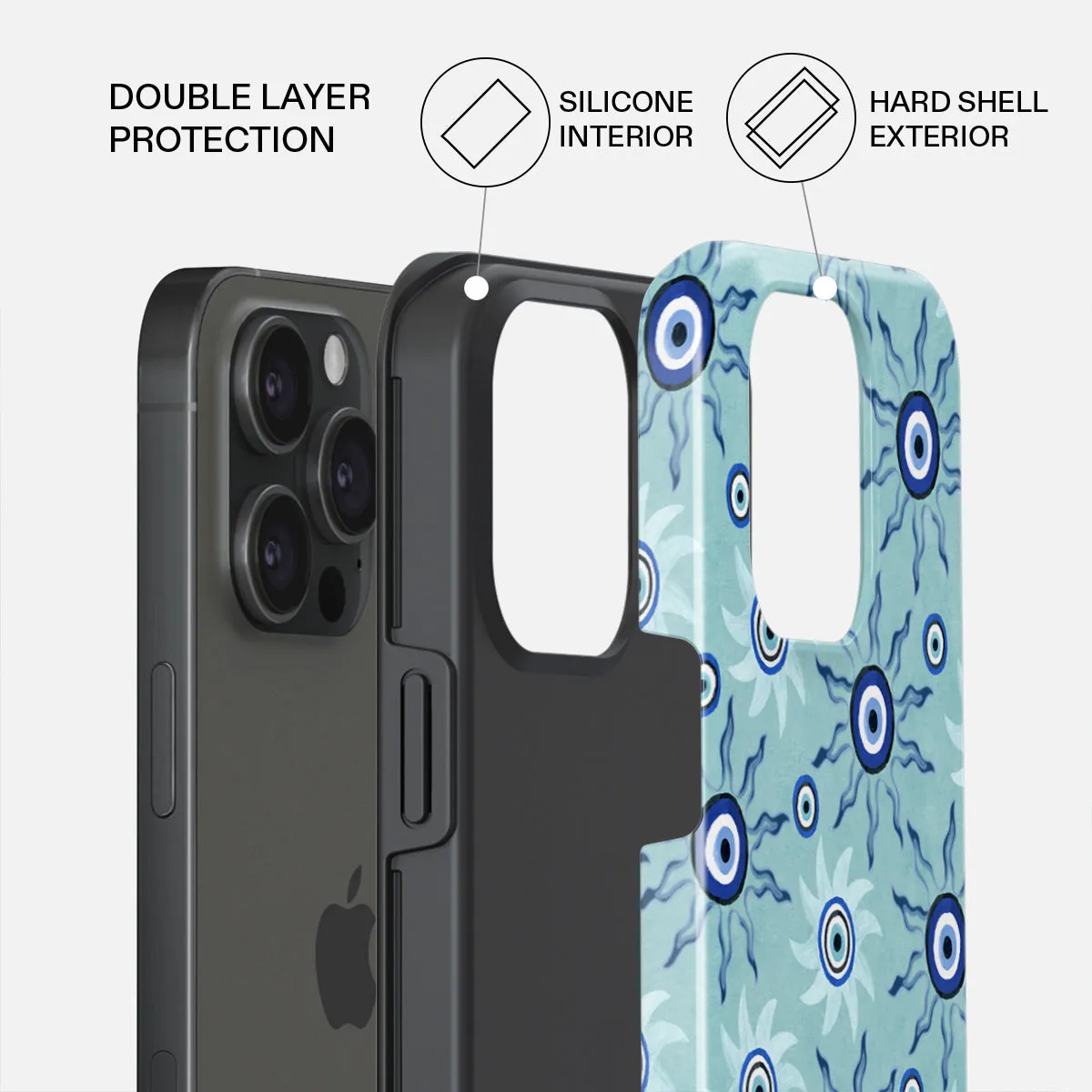 Blue Gaze - iPhone 15 Pro Max Case sold by burga product image thumbnail 2