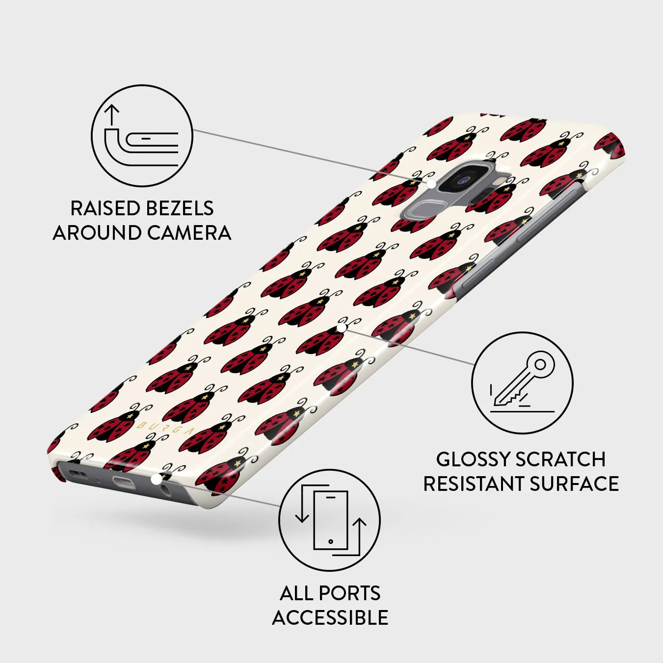 Lady Luck - Samsung Galaxy S9 Case sold by burga product image thumbnail 3