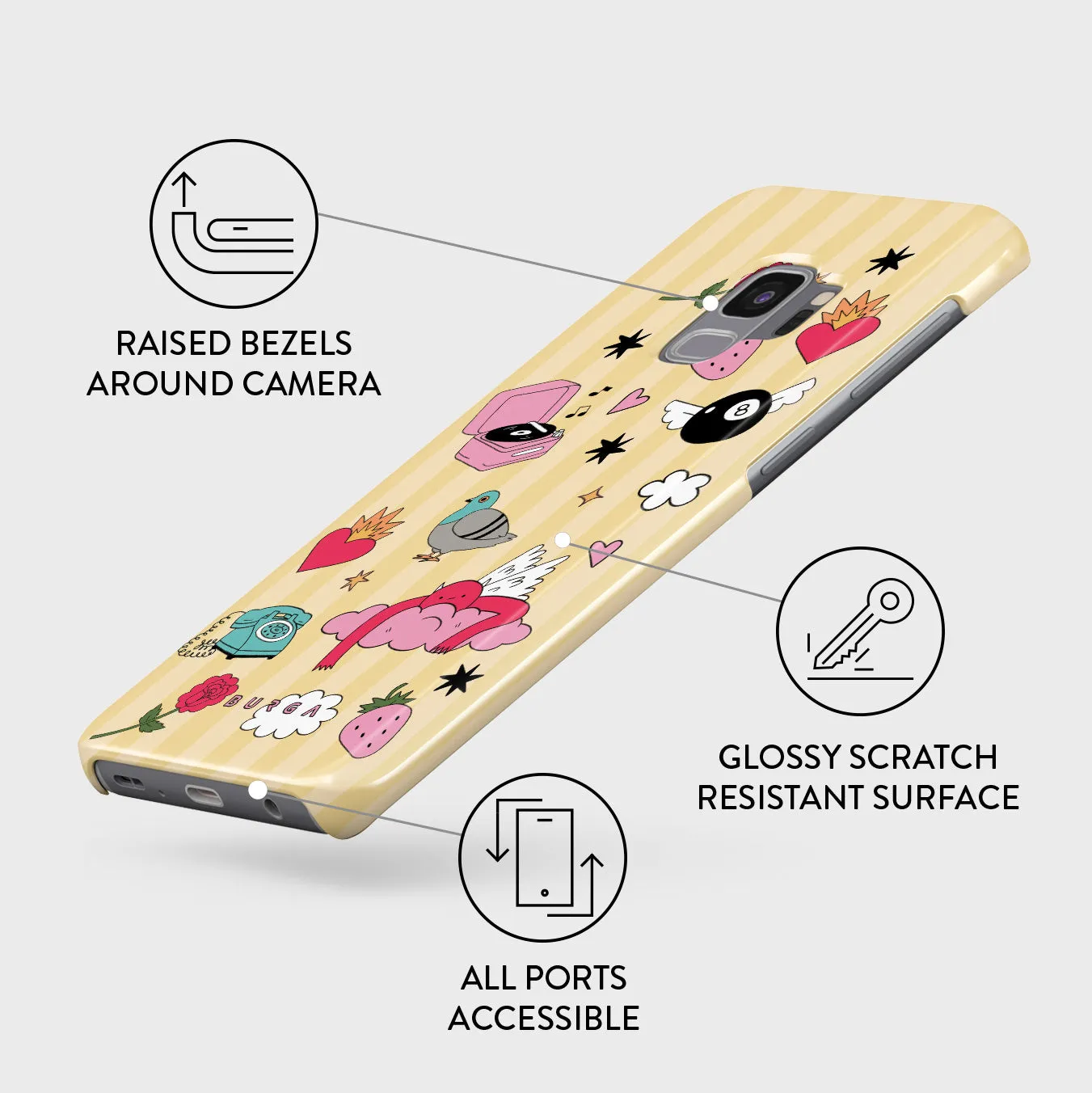 Side Quest - Samsung Galaxy S9 Case sold by burga product image thumbnail 3