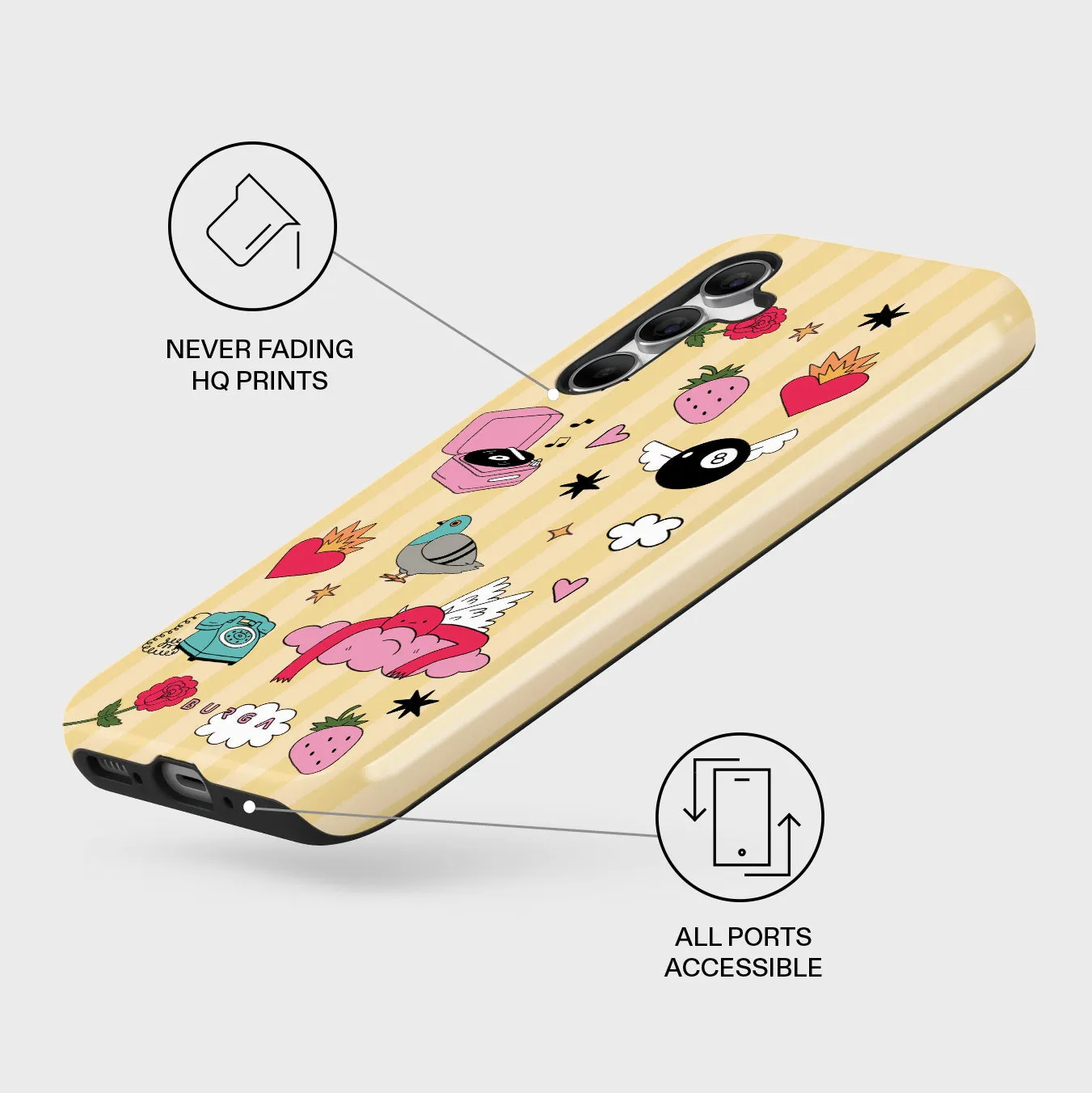 Side Quest - Samsung Galaxy A54 Case sold by burga product image thumbnail 3