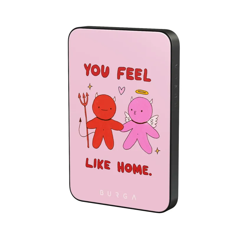 Like Home - Magnetic Power Bank made by burga